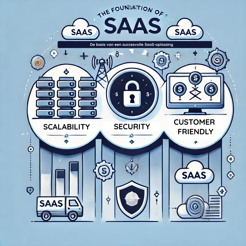 De basis van een succesvolle SaaS-oplossing: Schaalbaarheid, beveiliging en klantvriendelijkheid